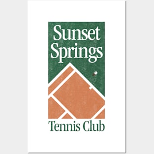 Sunset Springs Tennis Club Posters and Art